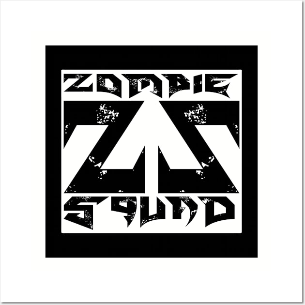 Zombie Squad ZS Blade (Black) Wall Art by Zombie Squad Clothing